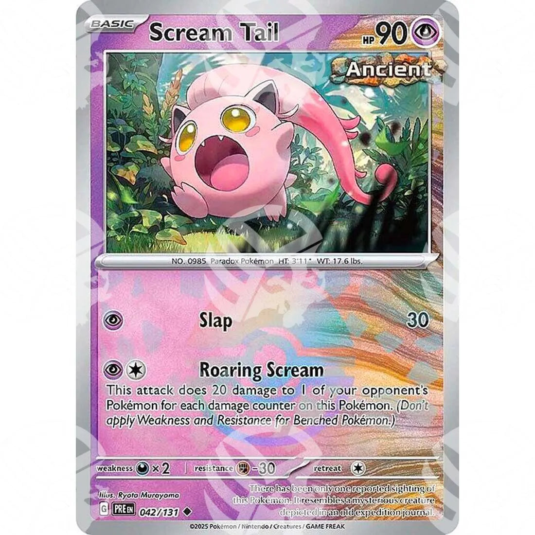 Evoluzioni Prismatiche - Scream Tail - Poké Ball Reverse Holo | 042/131