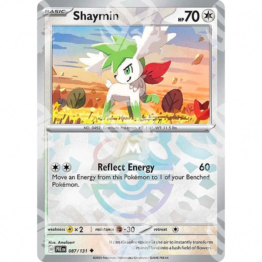 Evoluzioni Prismatiche - Shaymin - Master Ball Reverse Holo | 087/131
