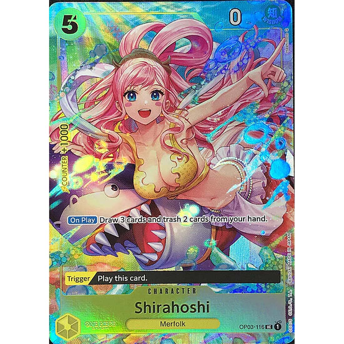 Promo One Piece - Shirahoshi - Premium Card Collection | BANDAI CARD GAMES Fest. 23-24 Edition-OP03-116 -213