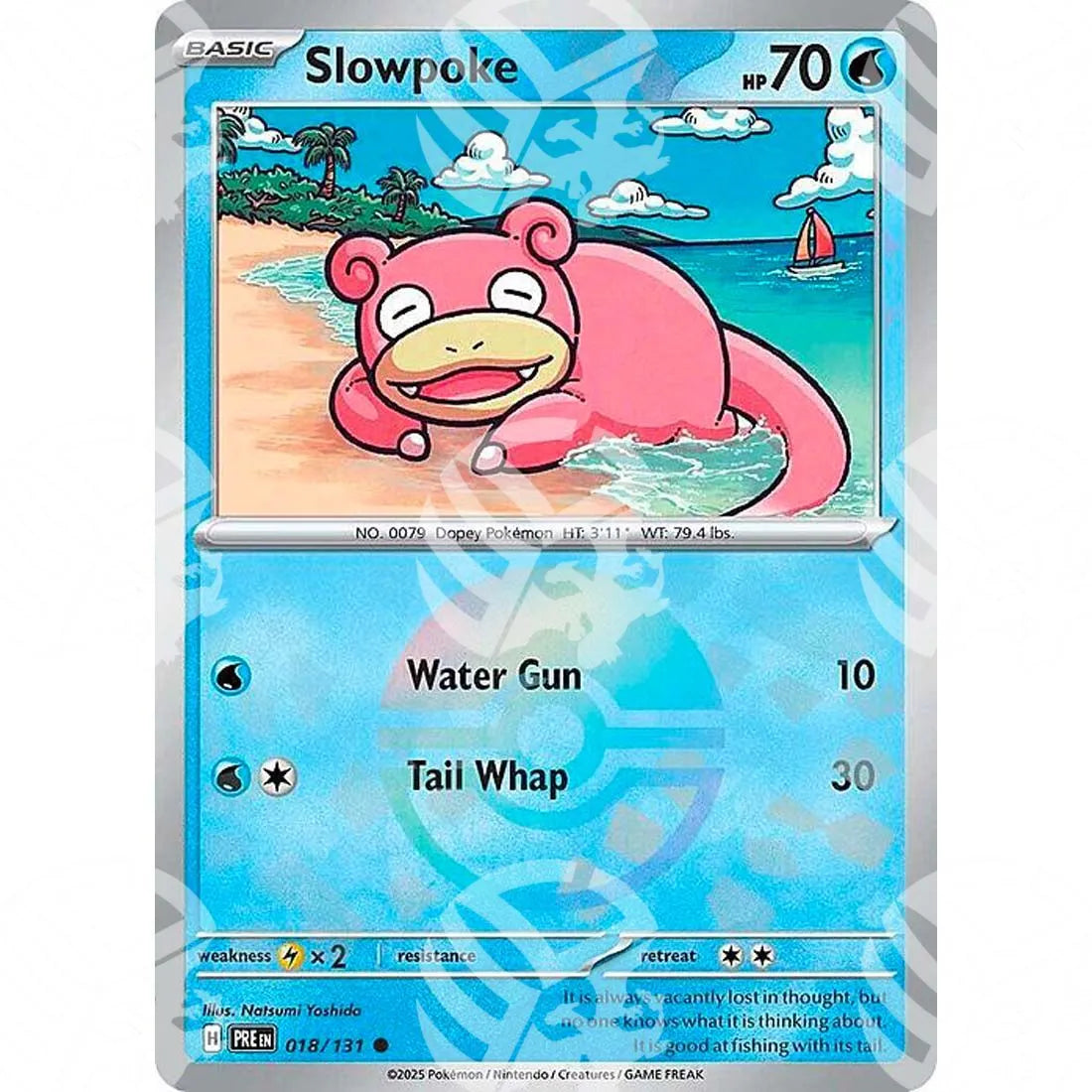 Evoluzioni Prismatiche - Slowpoke - Poké Ball Reverse Holo | 018/131
