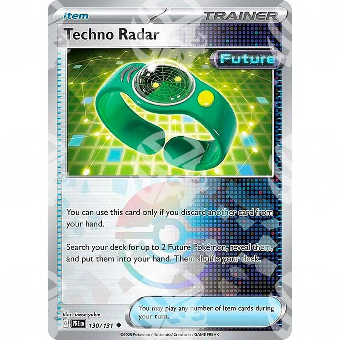 Evoluzioni Prismatiche - Techno Radar - Poké Ball Reverse Holo | 130/131