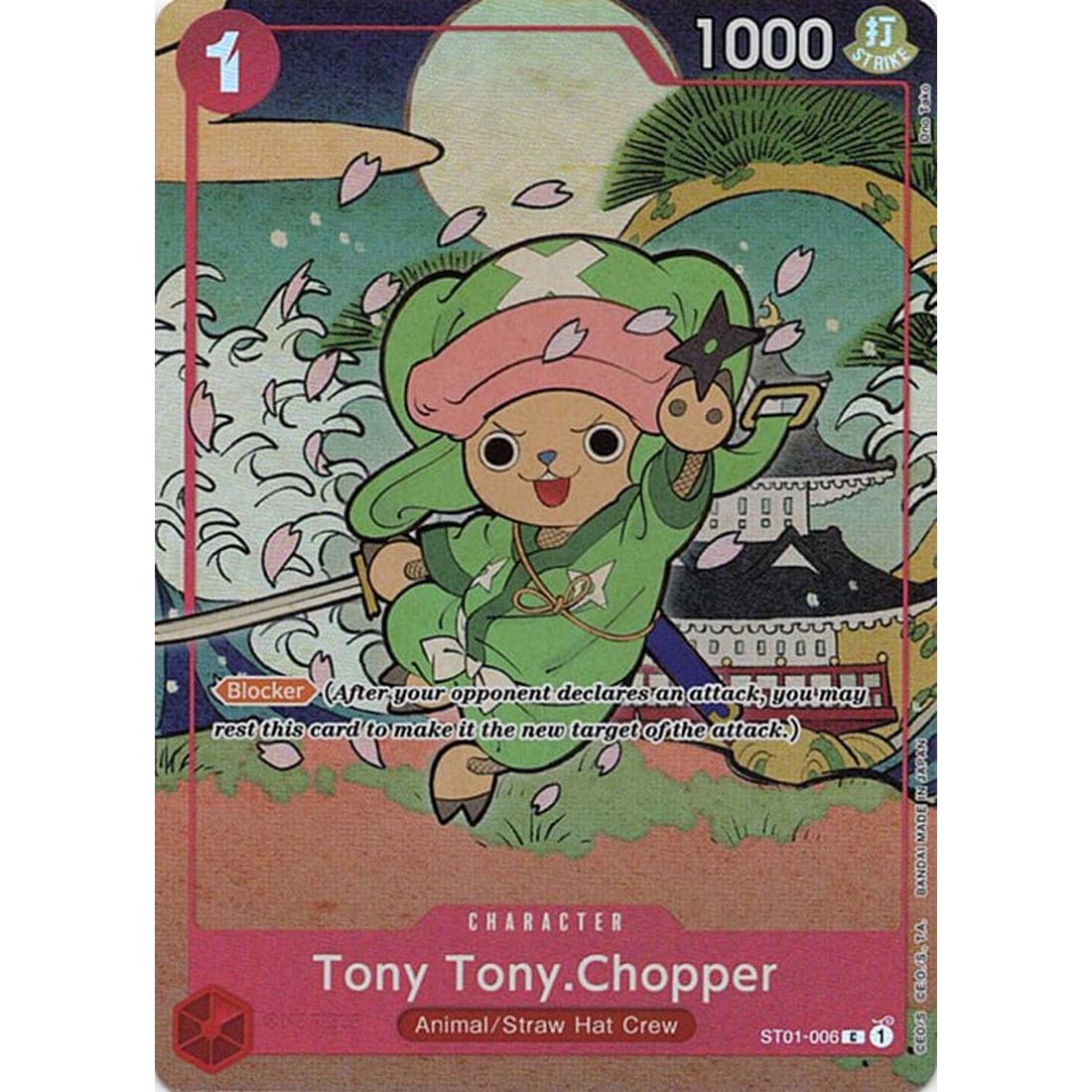 Promo One Piece - Tony Tony.Chopper - 1st Anniversary Set-ST01-006 -272