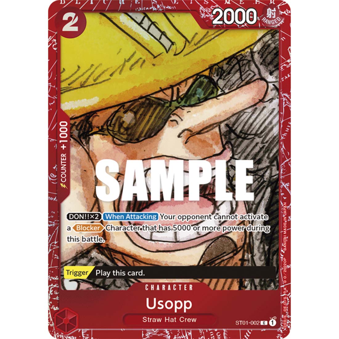 Promo One Piece - Usopp-ST01-002 -539