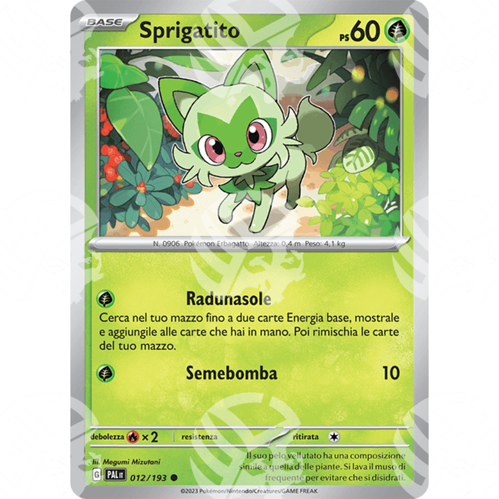 Promo Scarlatto & Violetto - SVP - Sprigatito - Promo | 012/193 - Warcard