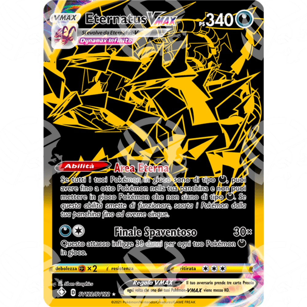 Shiny Star V - S4a - Eternatus VMAX - Secret Rare 328/190