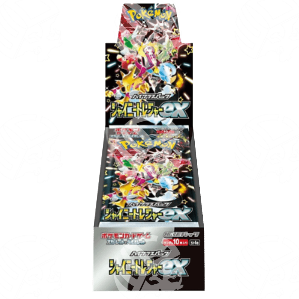 Shiny Treasure ex (SV4A) - Box da 10 Buste - Warcard - Pokèmon i prezzi più bassi sul mercato, solo da www.warcardshop.com! Carte singole, box, buste e mazzi.