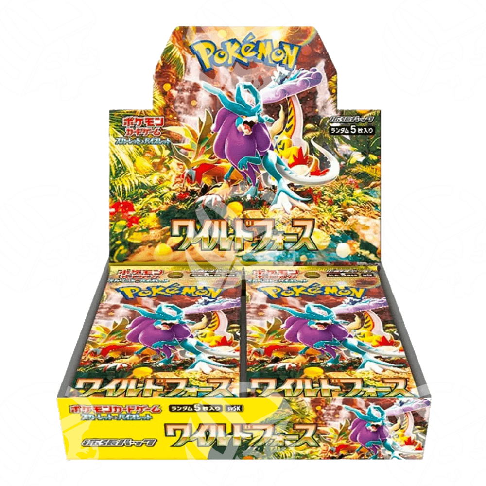 Wild Force (SV5K) - Box da 30 Buste - Warcard - Pokèmon i prezzi più bassi sul mercato, solo da www.warcardshop.com! Carte singole, box, buste e mazzi.