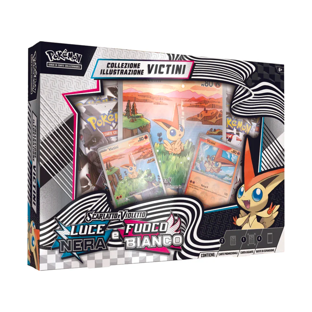 Collezione Victini Fuoco Bianco e Luce Nera