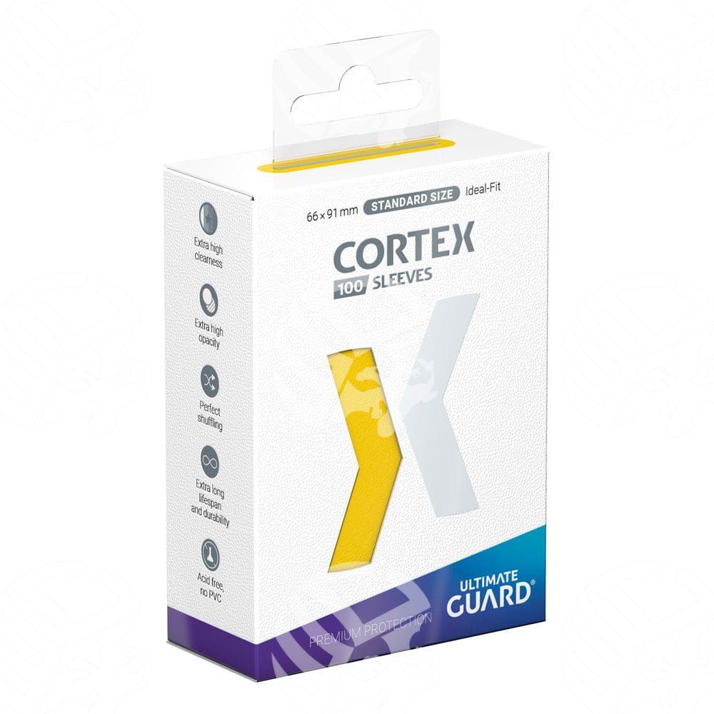 Cortex - 100 Sleeves Regular - YELLOW - Warcard - Accessori i prezzi più bassi sul mercato, solo da www.warcardshop.com! Carte singole, box, buste e mazzi.